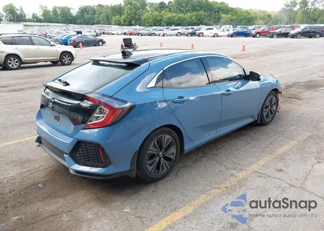 2017 Honda Civic Ex from USA, damaged, VIN SHHFK7H52HU229045